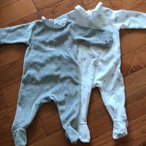 Jacadi 3m & 6m Footie Bundle